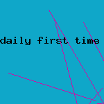 daily first time gay